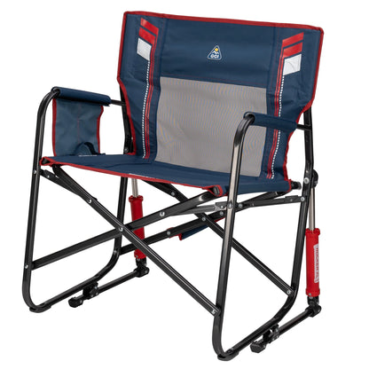 Freestyle Rocker XL Oversized Foldable Rocking Camp Chair, Americana