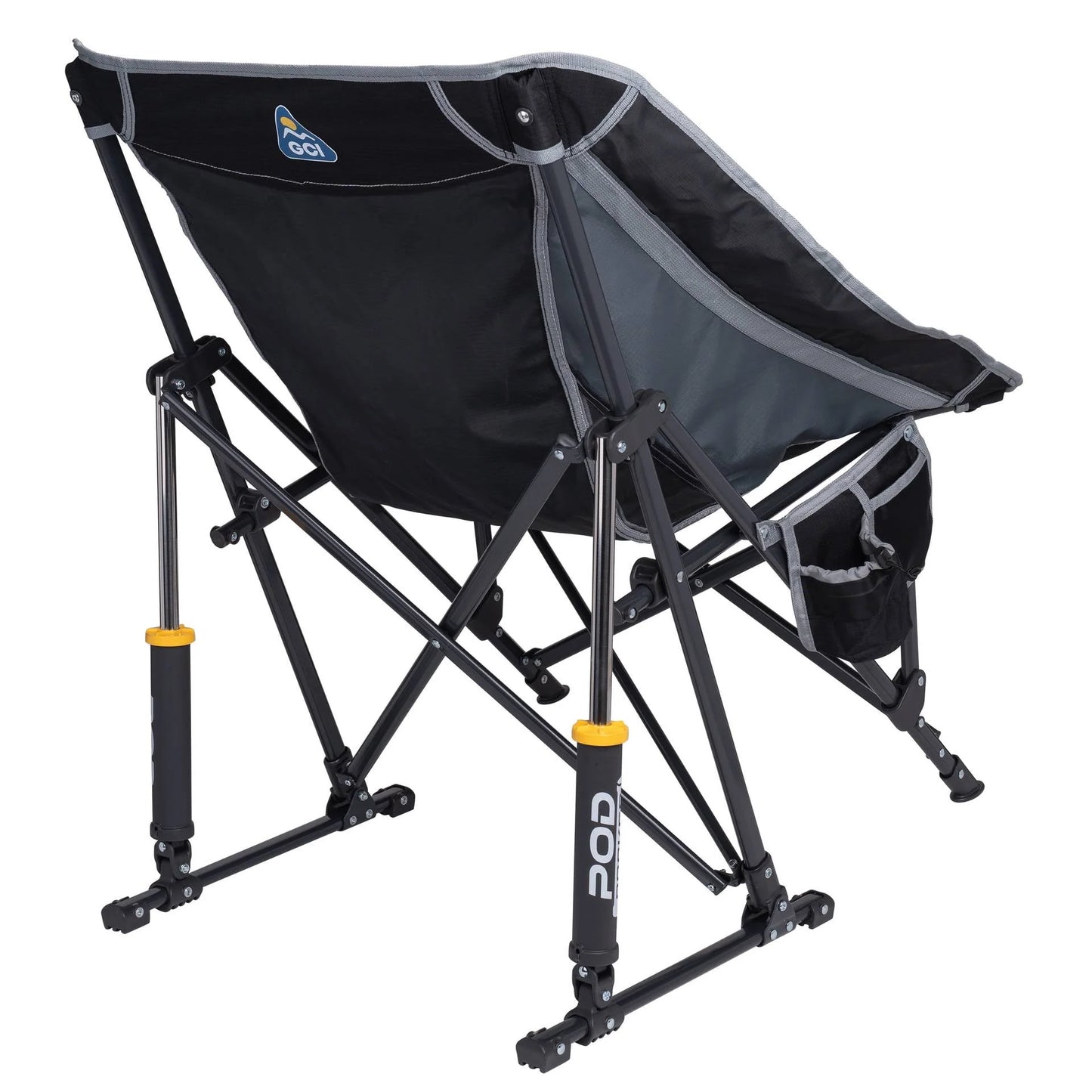 Pod Rocker Foldable Rocking Camp Chair, Black
