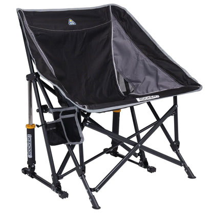 Pod Rocker Foldable Rocking Camp Chair, Black