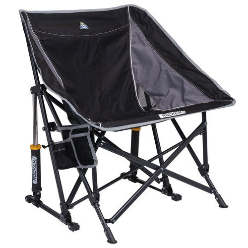 Pod Rocker Foldable Rocking Camp Chair, Black