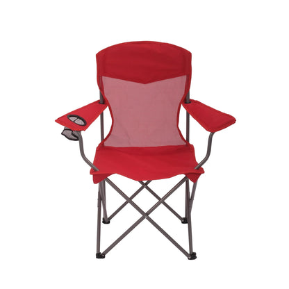 Basic Chair Mesh, Red, Adult