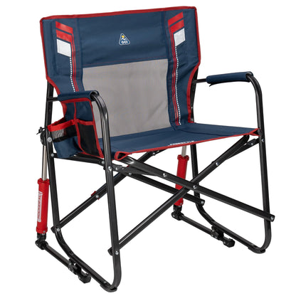 Freestyle Rocker XL Oversized Foldable Rocking Camp Chair, Americana