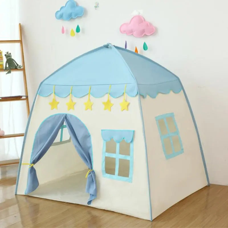 Flower Pattern Princess House Design Play Tent with Ball Decor, 1 Count Indoor Outdoor Family Game House, Outdoor Toy Tent, Birthday Gift for Girls
