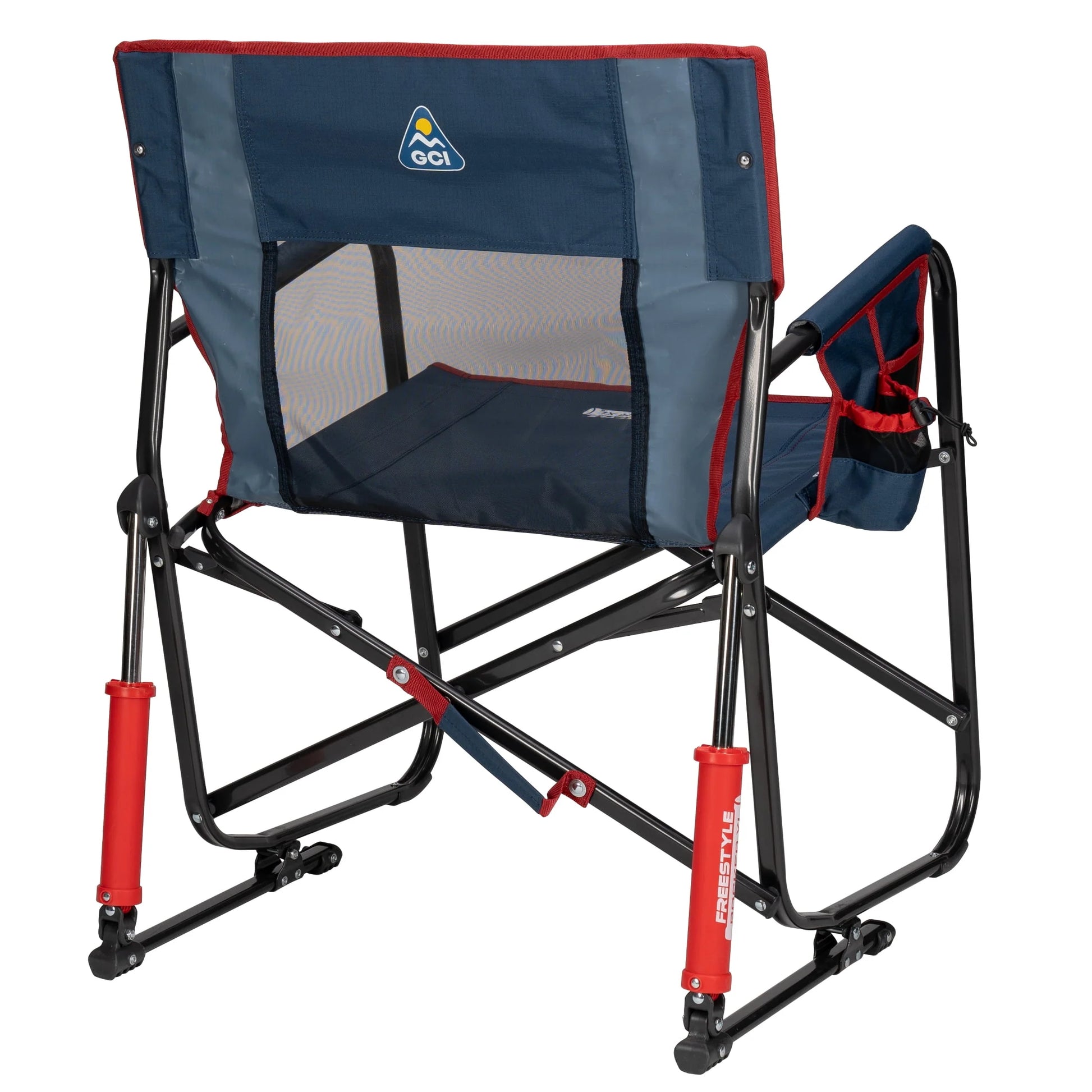 Freestyle Rocker XL Oversized Foldable Rocking Camp Chair, Americana